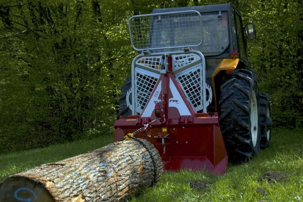 Лебёдка для трелёвки леса своими руками