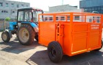 Тележка трап для перевозки скота ТТ-2С